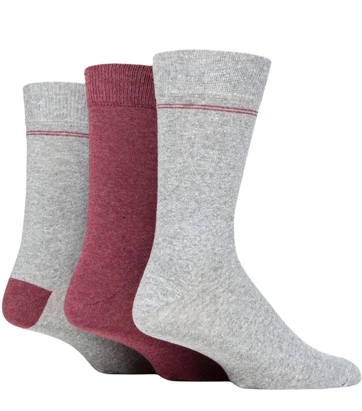 TORE 3Pk 100% Recycled Fine Placement Stripe Socks - Men's