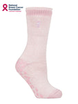 Load image into Gallery viewer, HEAT HOLDERS Original Ultimate Thermal Slipper Sock - National Breast Cancer Foundation Fundraiser
