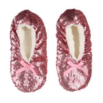 Load image into Gallery viewer, WILDFEET Fleece Lined Sequin Slippers- Womens 4-8
