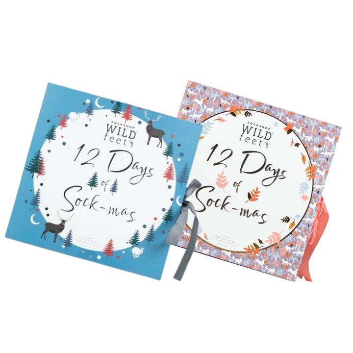 WILDFEET 12 Days of Sock-mas Advent Calendar Couples Gift Pack