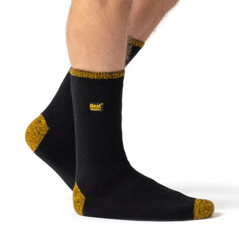 WRK Heat Holders Meriono Wool Blend Lite Thermal Reinforced Boot Sock