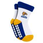 Load image into Gallery viewer, AFL West Coast Eagles 4Pk Infant Socks

