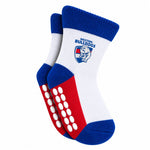 Load image into Gallery viewer, AFL Western Bulldogs 4Pk Infant Socks

