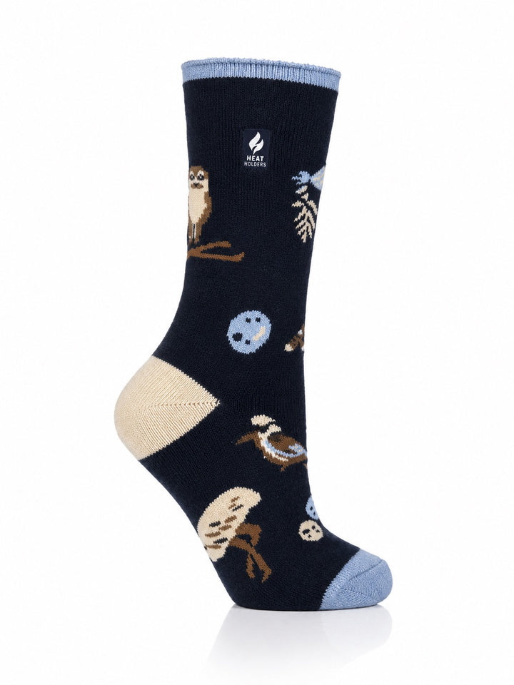 HEAT HOLDERS Warm Wishes Animal Lite Thermal Socks - Women's