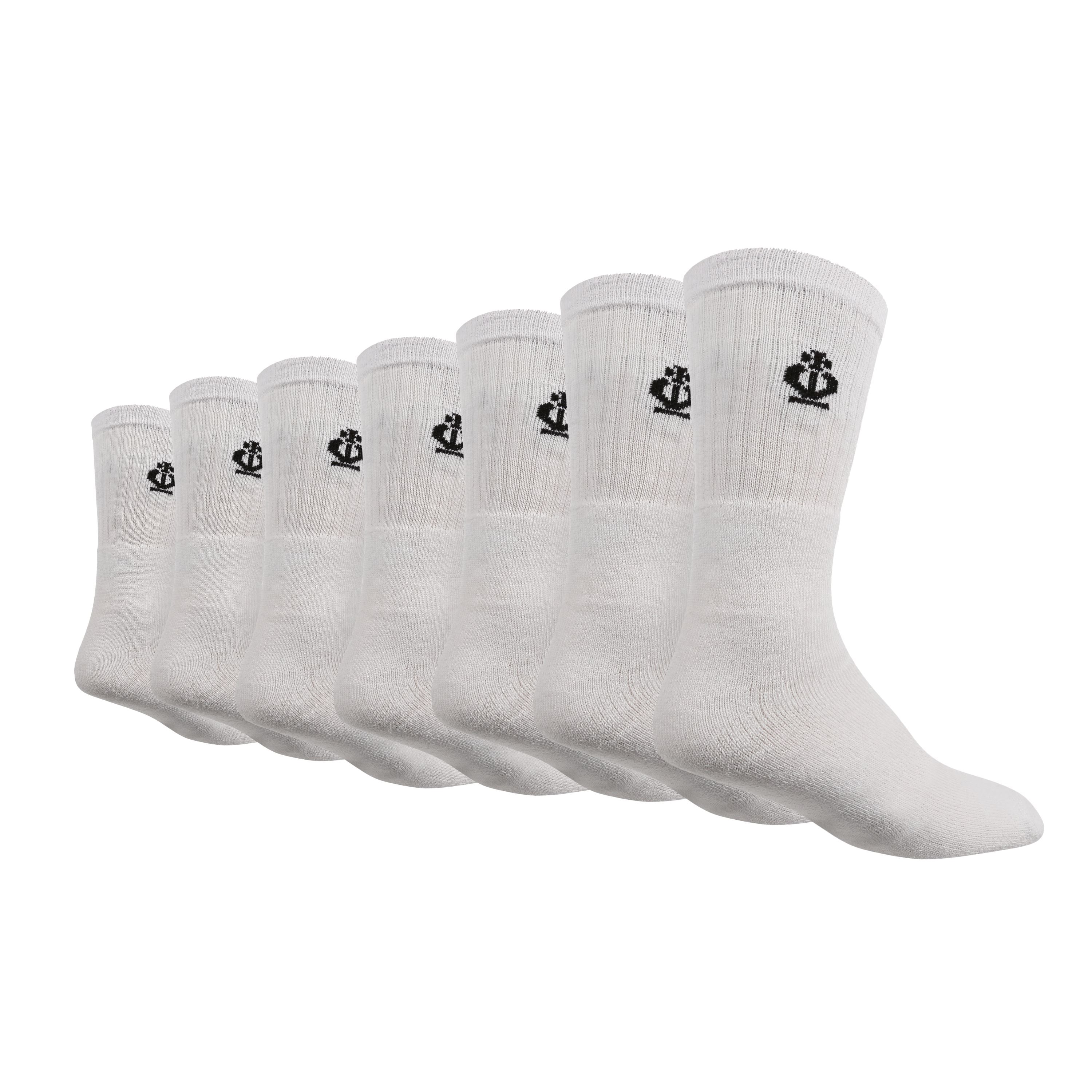 JEFF BANKS Men's 7PK Cotton Sports Crew Socks