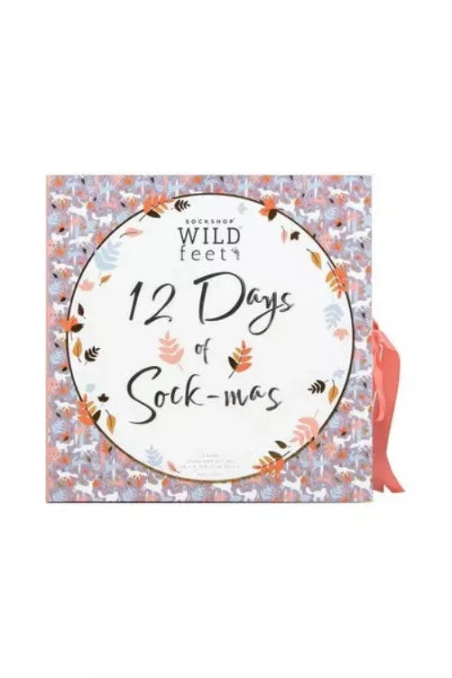 WILDFEET 12 Days of Sock-mas Advent Calendar of Socks - Women's