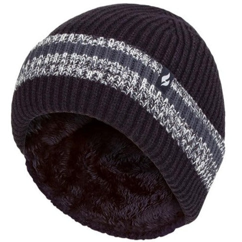 HEAT HOLDERS Men's Thermal Turn Over Cuff Arran Beanie