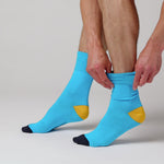 Load and play video in Gallery viewer, GENTLE GRIP 3Pk Business Socks - Colour Burst - Men&#39;s 6-11
