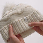 Load and play video in Gallery viewer, HEAT HOLDERS Cotswold Zig Zag Knit Thermal Beanie-WOMENS
