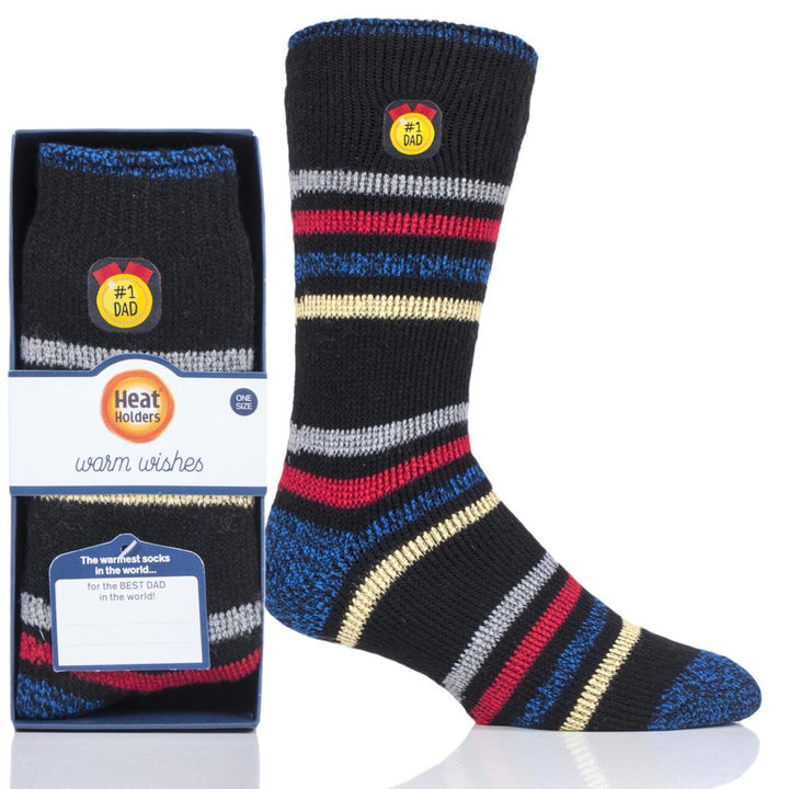HEAT HOLDERS Fathers Day Gift Boxed Original Thermal Socks- Mens 6-11