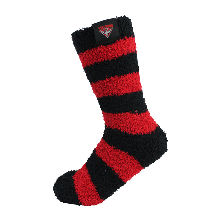 AFL Essendon Bombers 2Pk Bed Socks - Womens