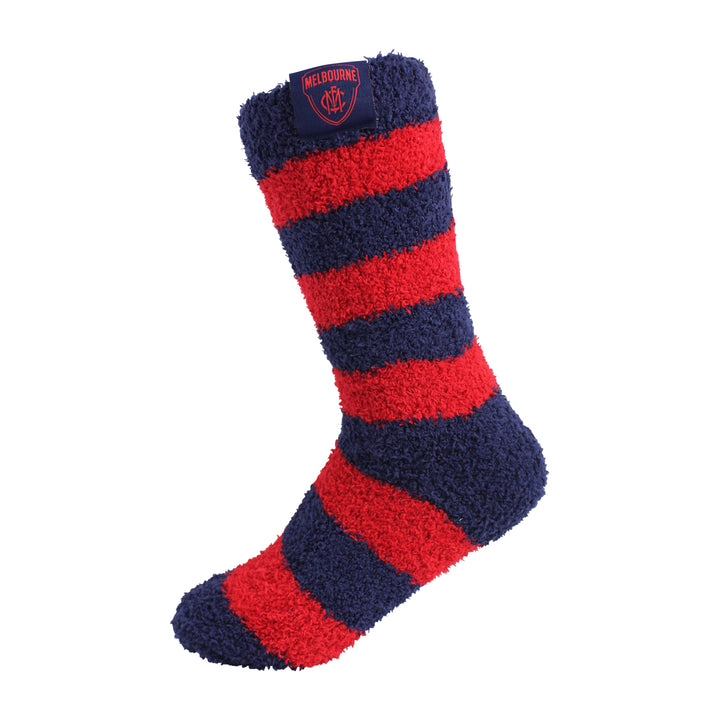 AFL Melbourne Demons 2Pk Bed Socks - Womens