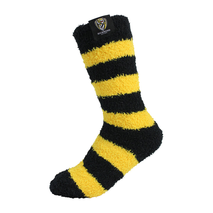 AFL Richmond Tigers 2Pk Bed Socks - Womens