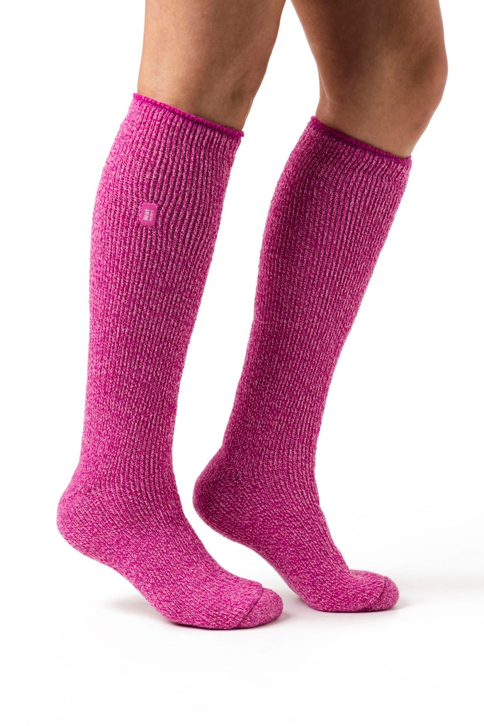 HEAT HOLDERS Merino Wool Blend Long Socks - Women's