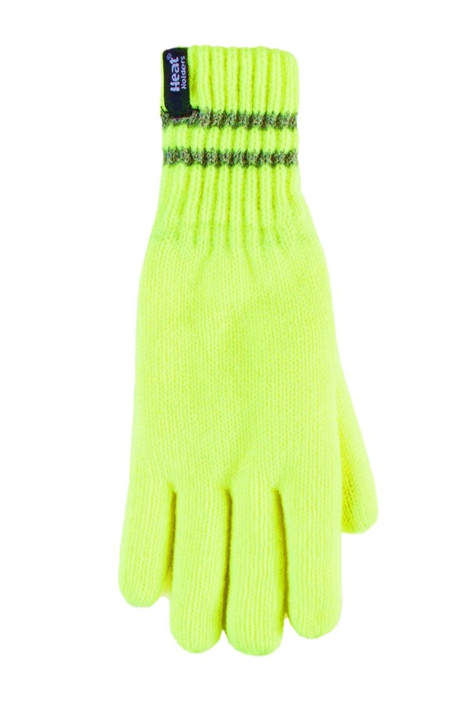 HEAT HOLDERS WRK Thermal Gloves with Reflective Stripes