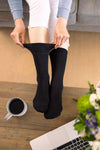 Load image into Gallery viewer, IOMI FOOTNURSE 3Pk Gentle Grip Diabetic Socks-Womens 4-8
