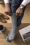 Load image into Gallery viewer, IOMI FOOTNURSE 3Pk Gentle Grip Diabetic Socks-Mens

