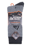 Load image into Gallery viewer, STORM BLOC 4Pk Performance Crew Socks-Mens 6-11
