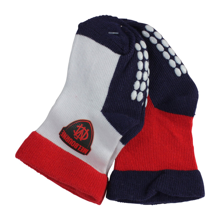 AFL Melbourne Demons 4Pk Infant Socks