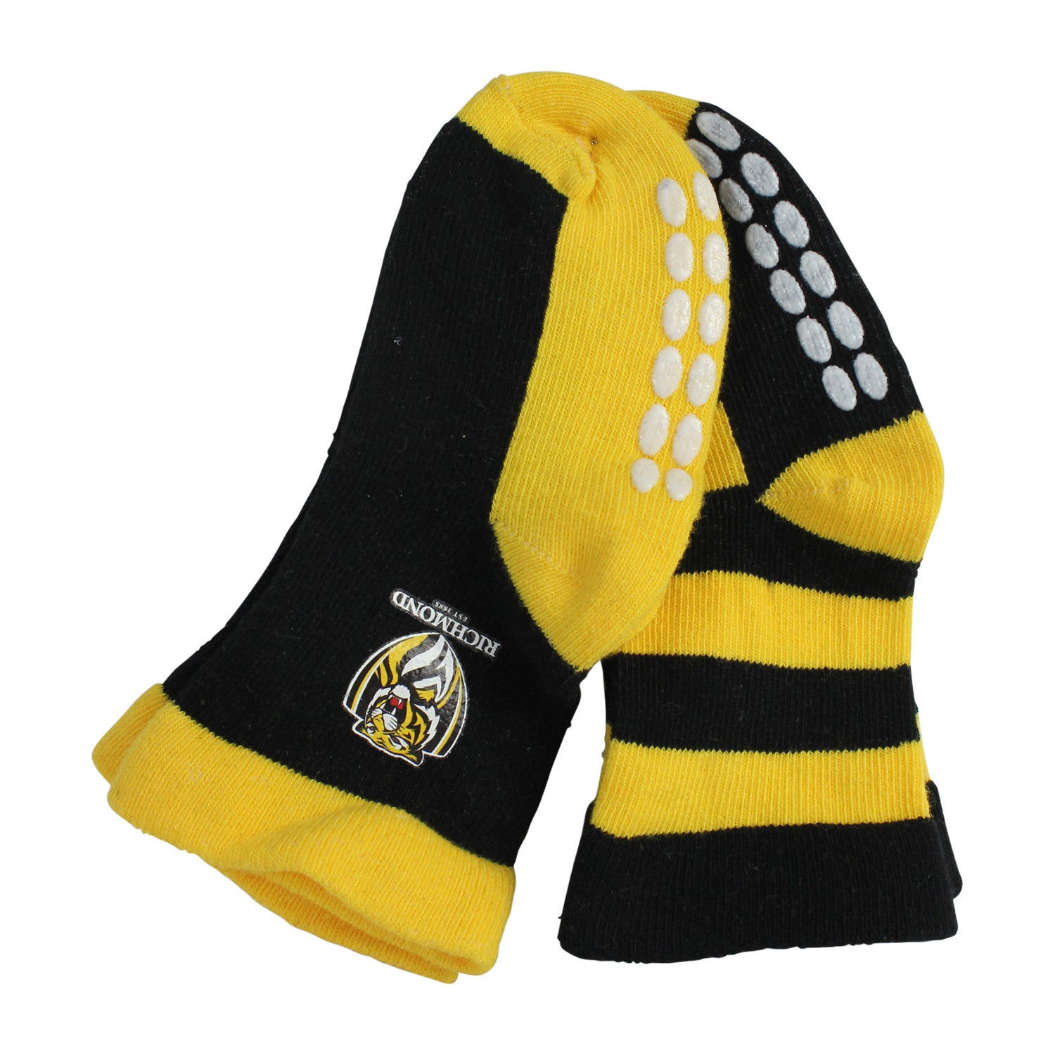 AFL Richmond Tigers 4Pk Infant Socks