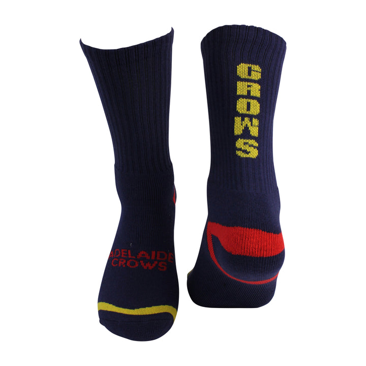 AFL Adelaide Crows 2Pk Sport Crew Socks