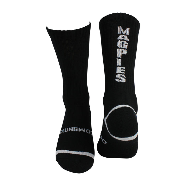 AFL Collingwood Magpies 2Pk Sport Crew Socks