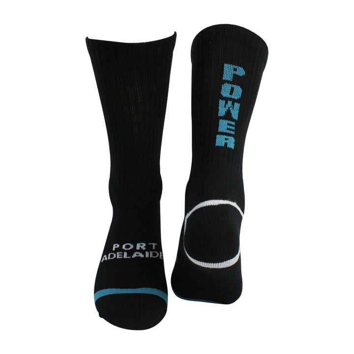 AFL Port Adelaide Power 2Pk Sport Crew Socks