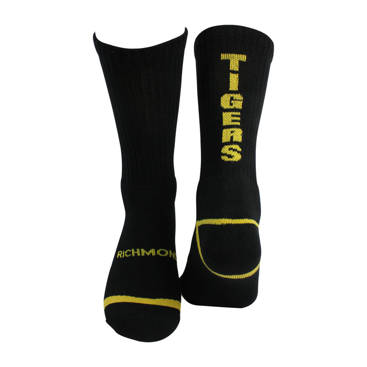 AFL Richmond Tigers 2Pk Sport Crew Socks