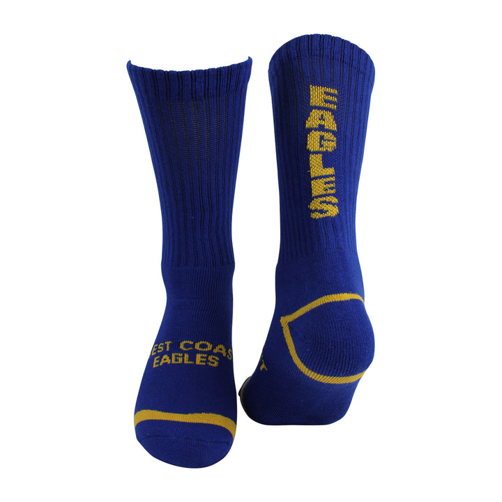 AFL West Coast Eagles 2Pk Sport Crew Socks