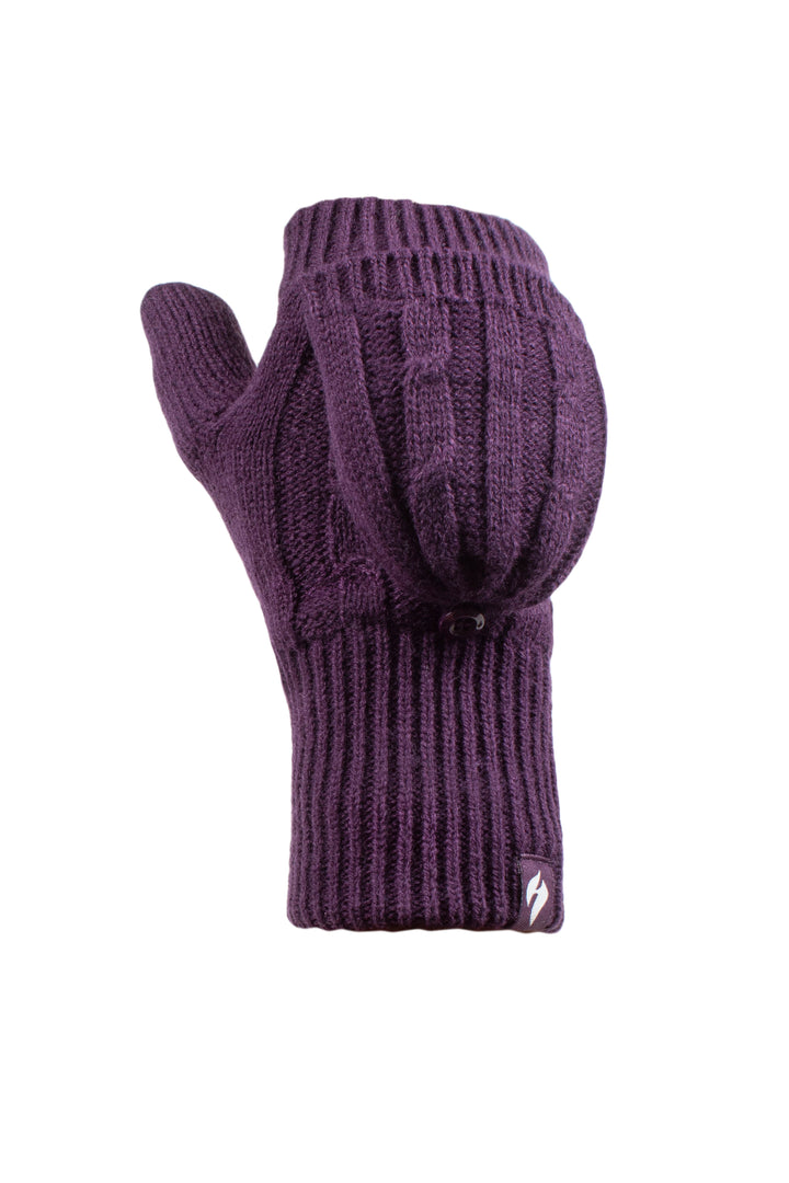 HEAT HOLDERS Ladies Ash Converter Thermal Mittens