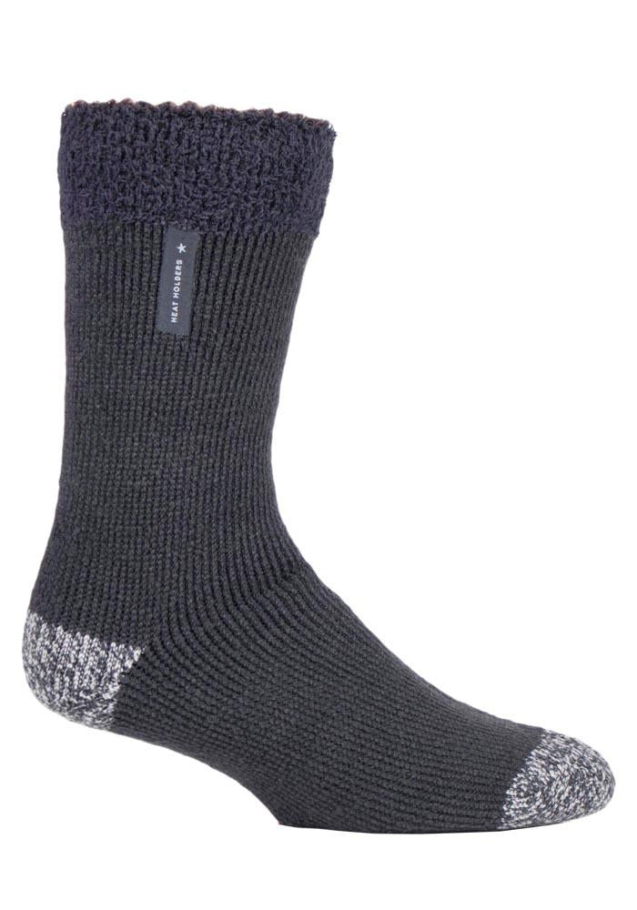 HEAT HOLDERS Lumi Thermal Sleep Socks-Mens 6-11