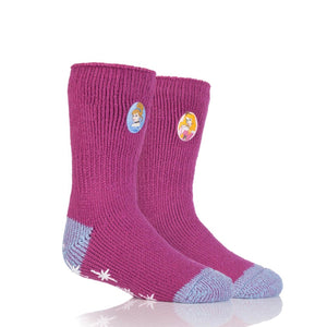 HEAT HOLDERS Licensed Disney Princess Slipper Socks-Kids