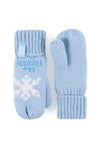 Load image into Gallery viewer, HEAT HOLDERS Licensed Disney Frozen Beanie and Mittens Set-ELSA 3-6 years
