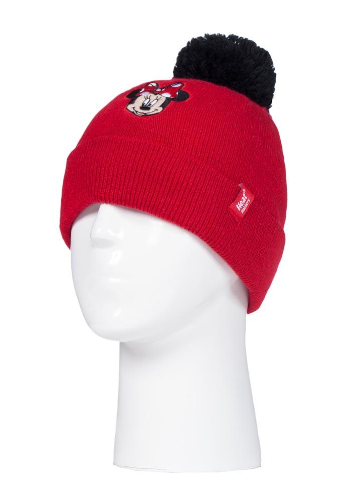 HEAT HOLDERS Licensed Disney Hat and Mittens Set-MINNIE MOUSE 3-6 years