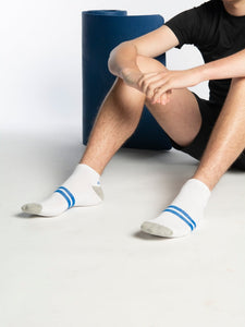HIKE 6PK Cushion Foot Sport Ankle socks-Mens