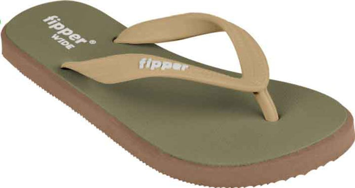 Fipper Wide Natural Rubber Thongs - Unisex (Men's sizing)