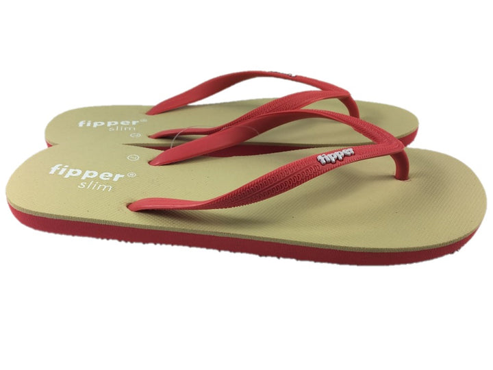 Fipper Slim Natural Rubber Thongs- Womens