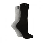 Load image into Gallery viewer, GLENMUIR 2PK Cotton Cushion Foot Boot Socks -Womens 4-8
