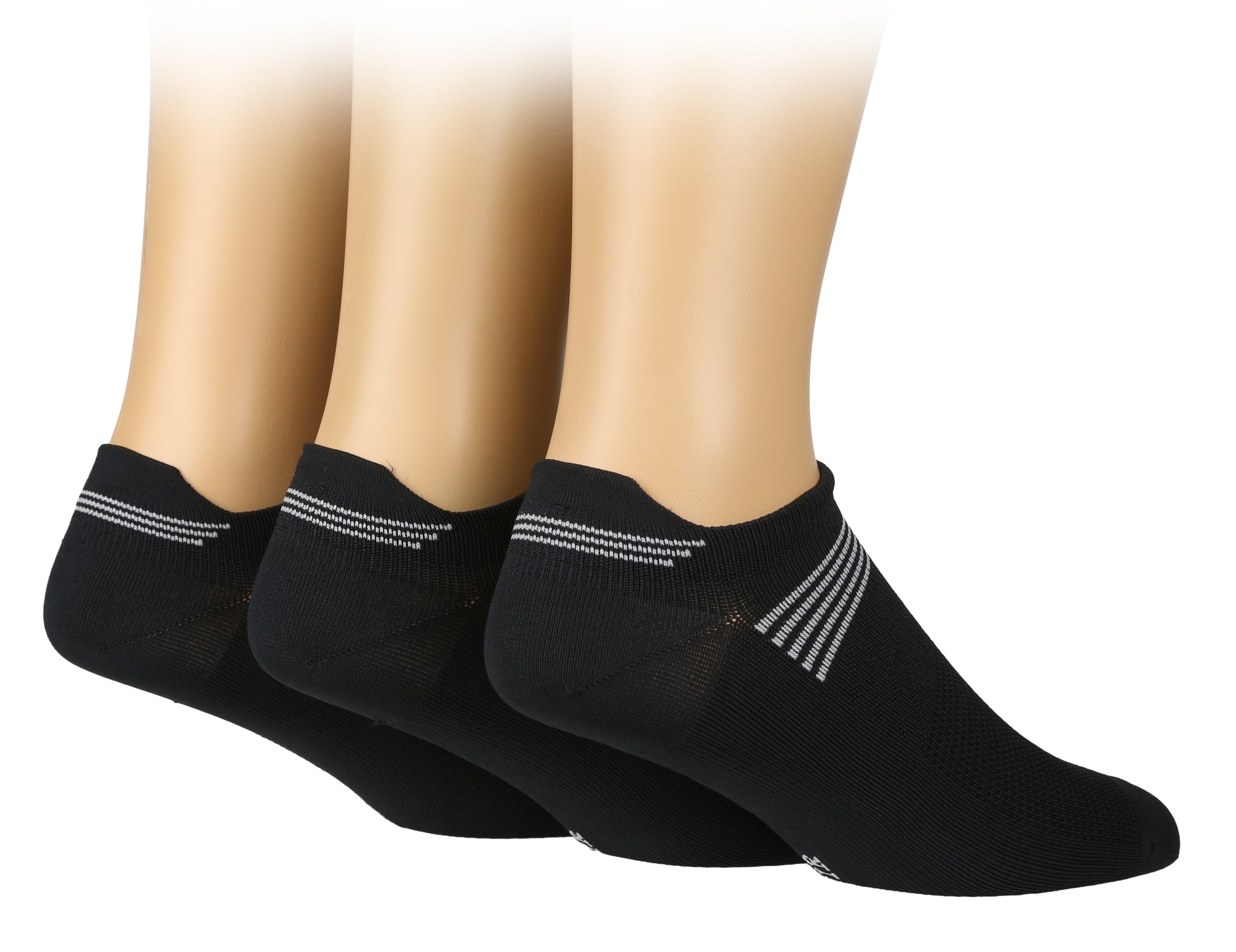 GLENMUIR 3PK Compression Trainer Sport Socks - Mens 6-11