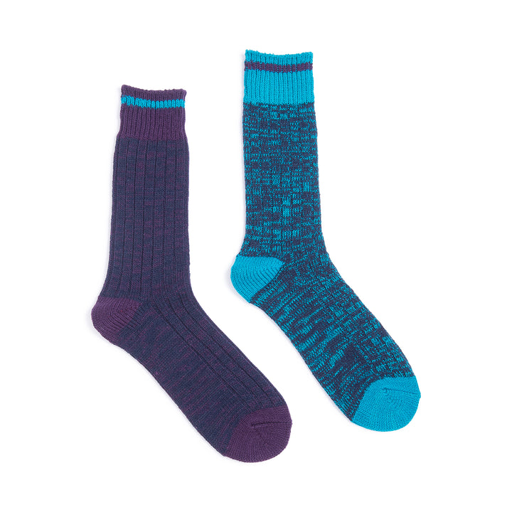GLENMUIR 2PK Merino Wool Blend Boot Socks- Mens 7-11