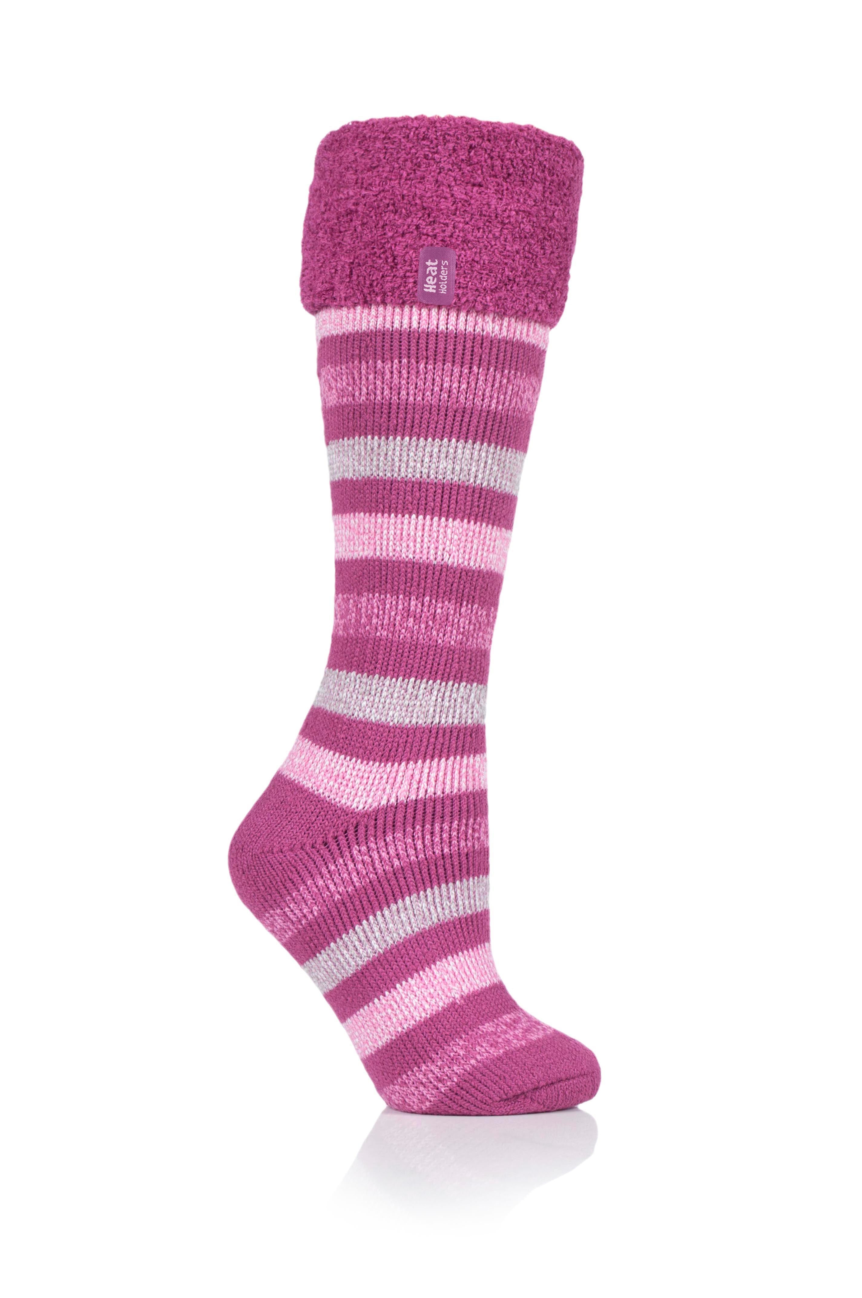 HEAT HOLDERS Women's Cosy Cuff Long Thermal Boot Sock