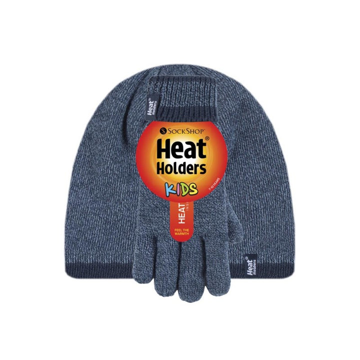 HEAT HOLDERS Beanie & Gloves-Boys 7-10 Years