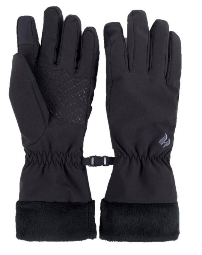 HEAT HOLDERS Kenai Wind and Water Resistant Soft Shell Thermal Gloves - Womens