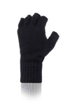Load image into Gallery viewer, HEAT HOLDERS WRK Fingerless Thermal Gloves
