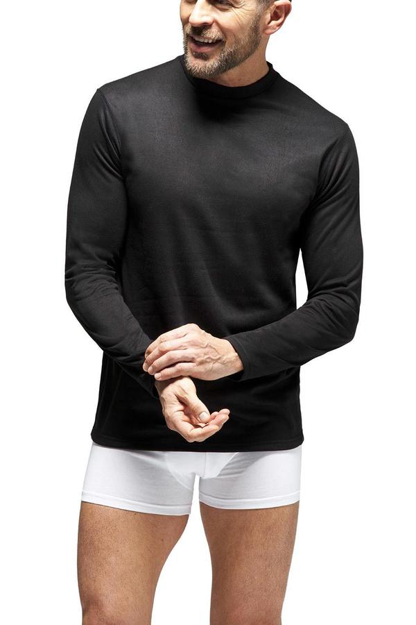 HEAT HOLDERS LITE™ Black Base Layer Tops-Mens