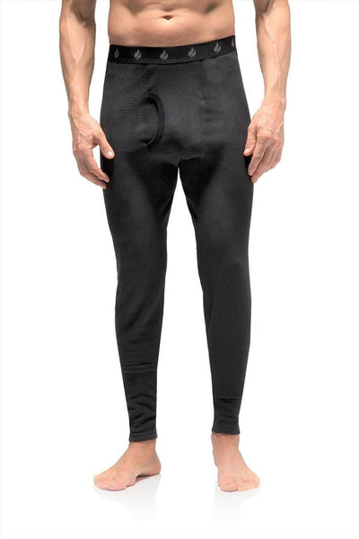 HEAT HOLDERS Original Black Base Layer Bottoms-Mens