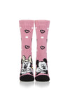 Load image into Gallery viewer, HEAT HOLDERS Lite Licensed Disney Character Socks-Minnie Mouse-Womens 4-8
