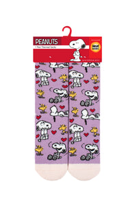 HEAT HOLDERS Lite Licensed Peanuts Character Socks-Snoopy-Womens 4-8