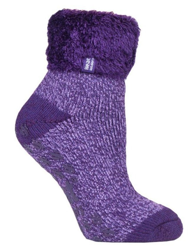 HEAT HOLDERS Thermal Lounge Slipper Socks-Womens