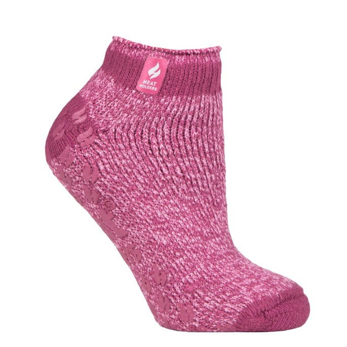 HEAT HOLDERS Thermal Ankle Slipper Socks-Womens